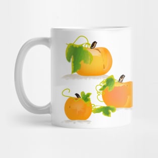 Three Pumpkins #redbubble #decor #buyart Mug